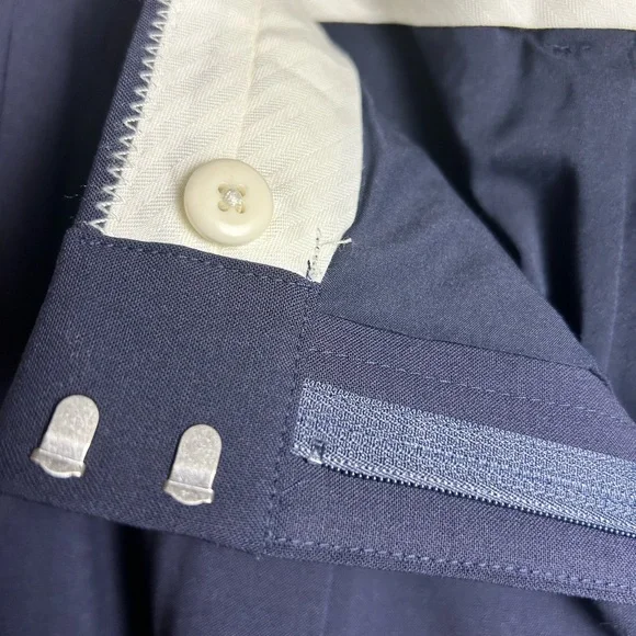 J Crew Navy Portia pant in Italian bi-stretch wool blend| size 10 - Picture 8 of 9